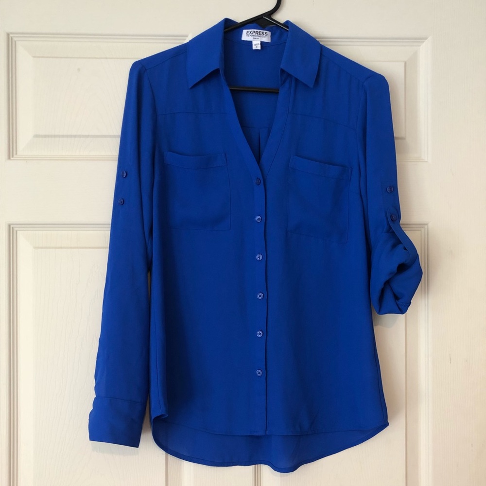 EXPRESS The Portofino Shirt **LIKE NEW**